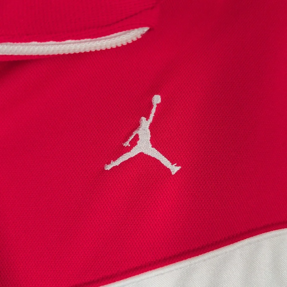 Jordan‎ Track Jacket Mens XL Red White Full Zip Athletic 509155-658